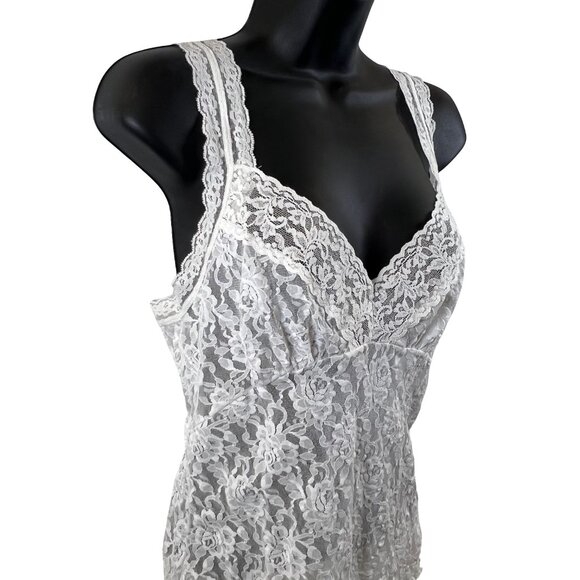 Hanky Panky White Lace Camisole Large - Picture 2 of 6
